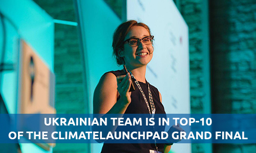 For the first time Ukrainian team is in TOP-10 of the ClimateLaunchpad Grand Final